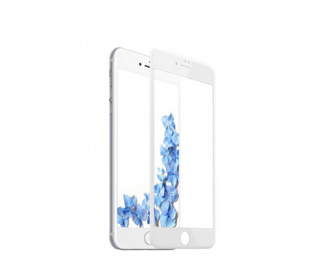 Защитное стекло Baseus 3D Silk Screen для iPhone 7 White